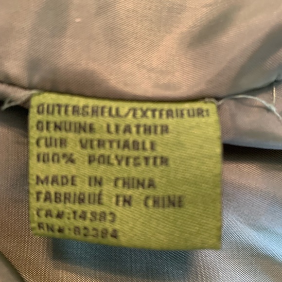 Aldo Sage Green Suede Moto Jacket Size Large - Picture 15 of 16